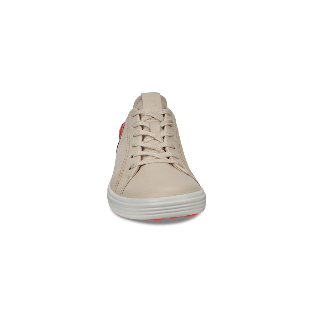 ECCO Womens Sneakers Beige - Soft 7 Street - VBK-682415